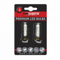 Bec LED PW24W (10 x SMD 2323) 6000k 12/24V
