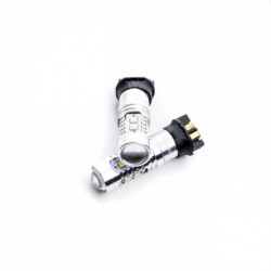Bec LED PW24W (10 x SMD 2323) 6000k 12/24V