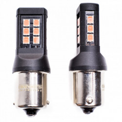 Bec LED P21W (21 x SMD 2835) roșu canbus