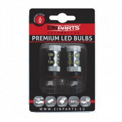 Bec LED P13W 50W (10 x cree xb-d) 6000k