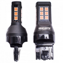 Bec LED W21/5W (21 x SMD 2835) roșu canbus