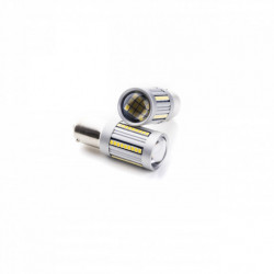 Bec LED P21W (66 x SMD 2016) 6000k canbus