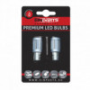 Bec LED P21/5W (66 x SMD 2016) roșu canbus