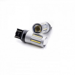 Bec LED W21/5W (66 x SMD 2016) 6000k canbus