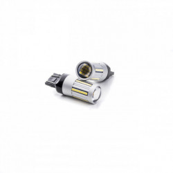 Bec LED W21/5W (66 x SMD 2016) 6000k canbus 7443ck