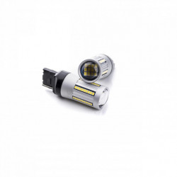 Bec LED W21W (66 x SMD 2016) 6000k canbus