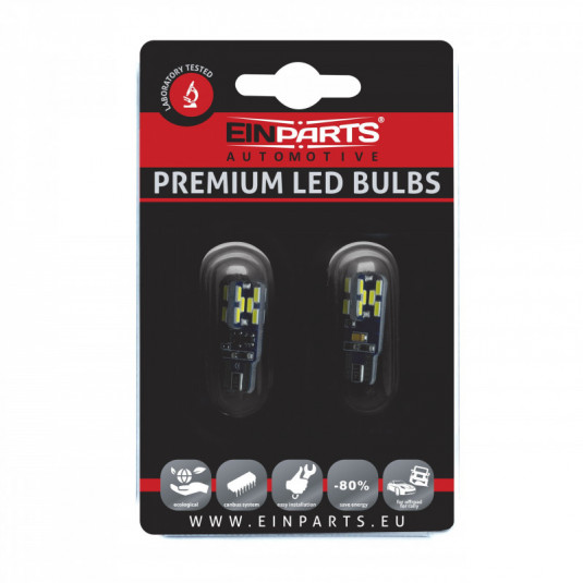 Bec LED W5W (24 x SMD 4014) 6000k canbus 12/24V