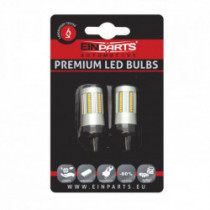 Bec LED W21W (66 x SMD 2016) portocaliu canbus