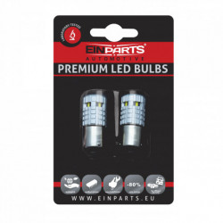 Bec LED P21W (6 x SMD 1860) 6000k canbus