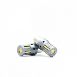 Py21W 1156 66 SMD 2016 canbus amber - 2 buc.