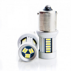 Bec LED P21W (30 x SMD 4014) 6000K