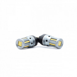 Bec LED W21W 7440 66 SMD 2016 canbus chihlimbar