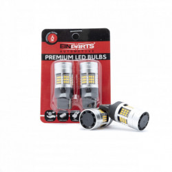 Bec LED W21W (54 x SMD 2016) ambra canbus