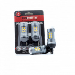 Bec LED W21W 24 SMD 3030 ambra canbus