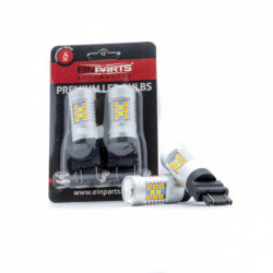 Bec LED P27/7W 24 SMD 3030 alb/ambrat canbus