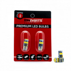 Bec LED W5W 15 SMD 4014 5000k canbus