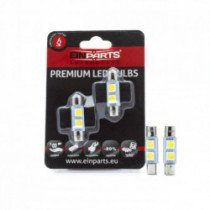 Led C3W 2 SMD 4014 canbus 28mm - 2 buc.