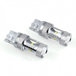 Bec LED W21W 30W (6 x cree xb-d) 6000k