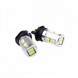 Bec LED PW24W (10 x SMD 5630) 6000k