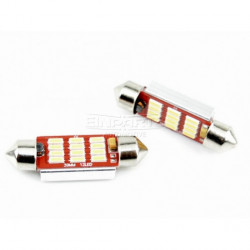 Bec LED C10W (12 x SMD 4014) 39 mm 3000K canbus