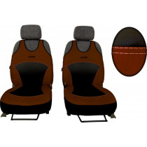 Huse auto Active Sport Alcantara A maro (Alcantara-piele)