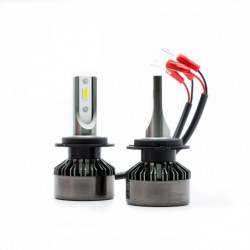Bec LED H7 24W (2 x LED flip chip) 6000k canbus 12/24V