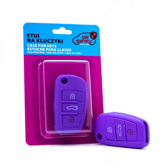 Epkc106 husă silicon pentru chei - violet Audi