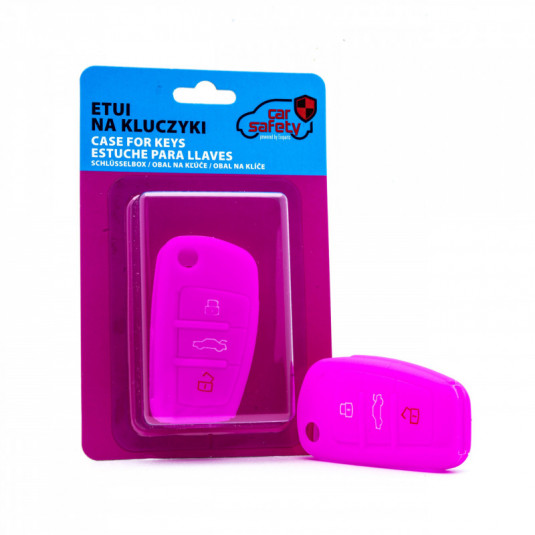 Epkc109 husă din silicon pentru chei - roz Audi