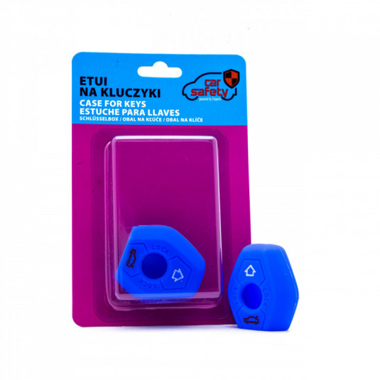 Husă cheie silicon Epkc113 - albastru BMW
