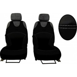 Tricouri auto Active Sport Alcantara A negru (Alcantara-piele)