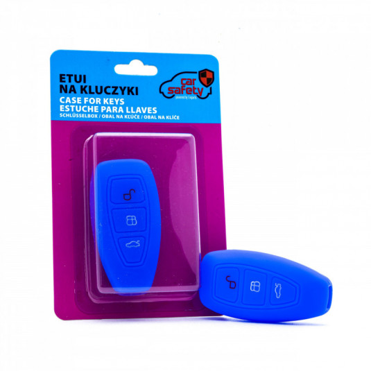 EPKC13 husă silicon pentru chei - albastru Ford