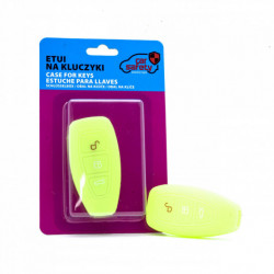 EPKC16 husă din silicon pentru chei - verde neon/galben Ford