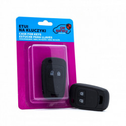Epkc20 husă din silicon pentru chei - negru Chevrolet Opel Vauxhall