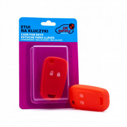 Epkc21 carcasă din silicon pentru chei - roșu Chevrolet Opel Vauxhall