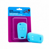 Epkc26 husă din silicon pentru chei - albastru deschis Chevrolet Opel Vauxhall