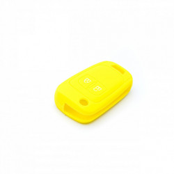 Epkc28 carcasa din silicon pentru chei - galben Chevrolet Opel Vauxhall