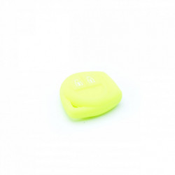 Epkc34 husă de silicon pentru chei - verde neon/galben Fiat Opel Suzuki