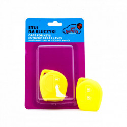 Epkc37 husă din silicon pentru chei - galben Fiat Opel Suzuki