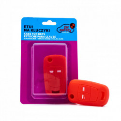 Epkc39 carcasă din silicon pentru chei - roșu Opel