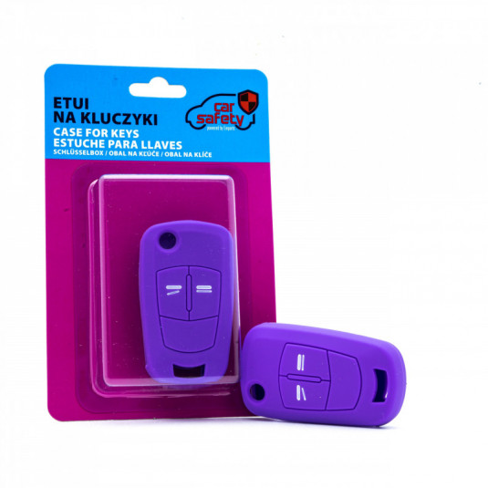 Epkc42 carcasă din silicon pentru chei - violet Opel