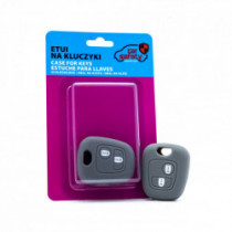 EPKC50 husa silicon pentru chei - gri Citroen Peugeot Toyota