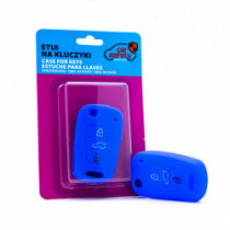 Epkc58 husă din silicon pentru chei - albastru Hyundai Kia