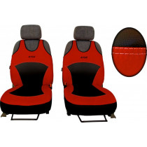 Huse auto Active Sport Alcantara A roșu cărămidă (piele Alcantara)