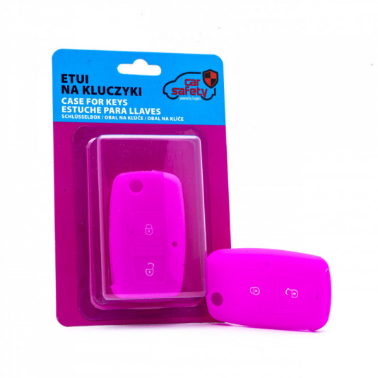 EPKC72 carcasă silicon pentru chei - roz VW group