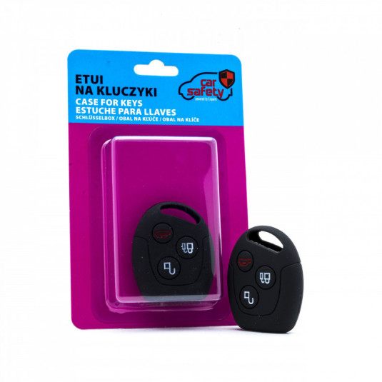 Epkc84 carcasă silicon pentru chei - neagră Ford