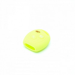 Epkc89 husă din silicon pentru chei - verde neon/galben Ford