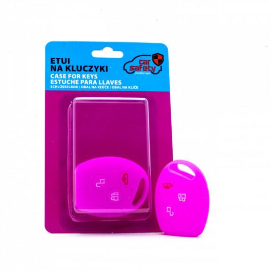 Epkc91 carcasă din silicon pentru chei - roz Ford