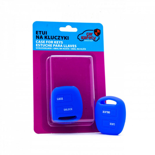 EPKC95 husa de silicon pentru chei - albastru Toyota