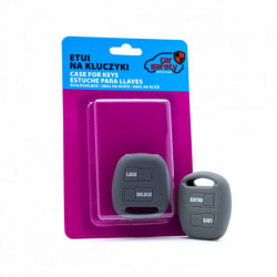 Epkc96 husă din silicon pentru chei - gri Toyota