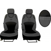 Tricouri auto Active Sport Alcantara A gri deschis (Alcantara-piele)